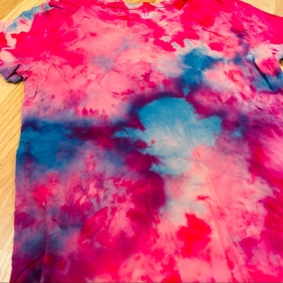 Tie dye tshirt M night sky galaxy underwater - Picture 2 of 5
